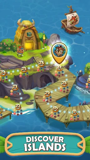 img/screenshots/892521917-2.webp Tiki Solitaire TriPeaks screenshot 2